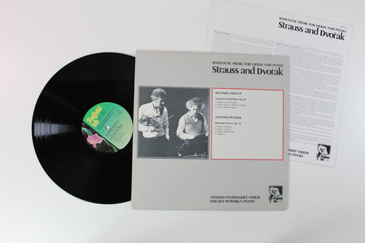 Richard Strauss - Romantic Music For Violin And Piano - Strauss And Dvorak Ltd. on Sheffield Lab