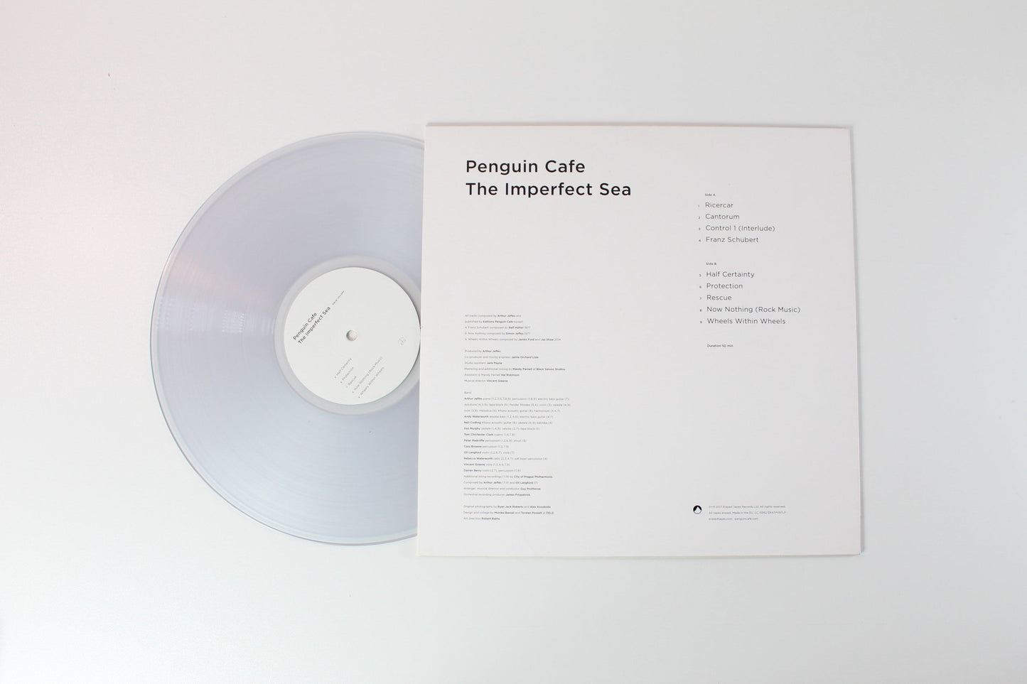 Penguin Cafe - The Imperfect Sea Ltd. Clear Vinyl on Erased Tapes Records