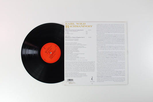 Earl Wild / Sergei Vasilyevich Rachmaninoff / Royal Philharmonic Orchestra / Horenstein - Piano Concerto No 4 In G Major Op. 40 / Rhapsody On A Theme Of Paganini Op. 43 on Chesky Records