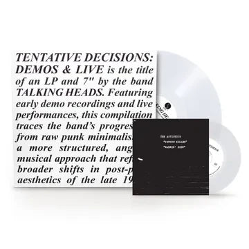 Ι[DAMAGED] Talking Heads - Tentative Decisions: 1974-1976 (w/ Bonus 7") [Clear Vinyl] [Vinyl]