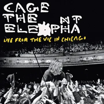 Ι[DAMAGED] Cage The Elephant - Live From The Vic In Chicago [Yellow & Black Splatter Vinyl] [Vinyl]