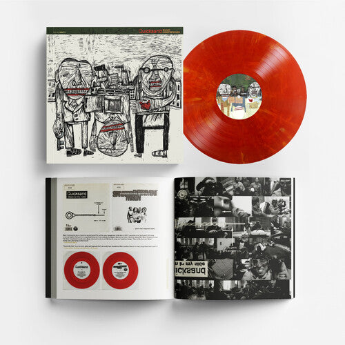 [PRE-ORDER] Quicksand - Manic Compression [Red Marble Vinyl + Book] [Release Date: 04/10/2026] [Vinyl]