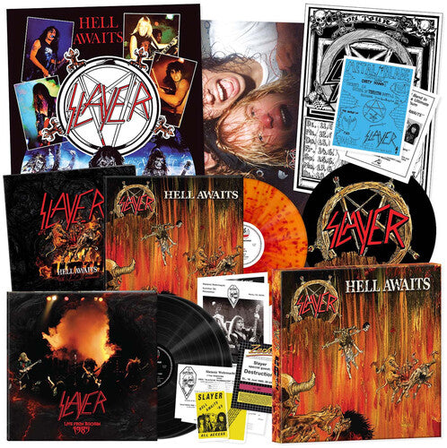 [PRE-ORDER] Slayer - Hell Awaits (40th Anniversary) [Colored Vinyl] [3-lp Box Set]  [ [Release Date: 05/15/2026] [Vinyl]