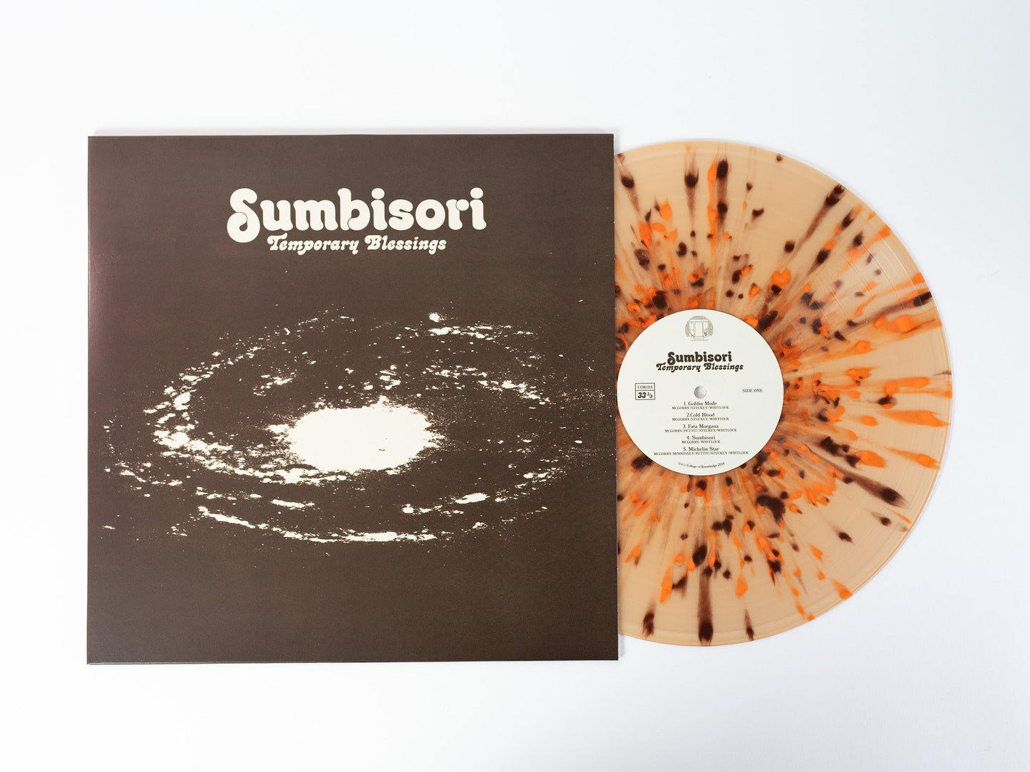 [DAMAGED] Temporary Blessings - Sumbisori [Orange & Brown Splatter Vinyl]
