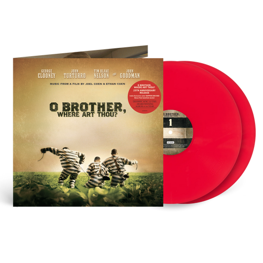 [PRE-ORDER] Various - O Brother, Where Art Thou? (Original Motion Picture Soundtrack) (25th Anniversary) [Indie-Exclusive Red Vinyl] [Release Date: 02/20/2025] [Vinyl]