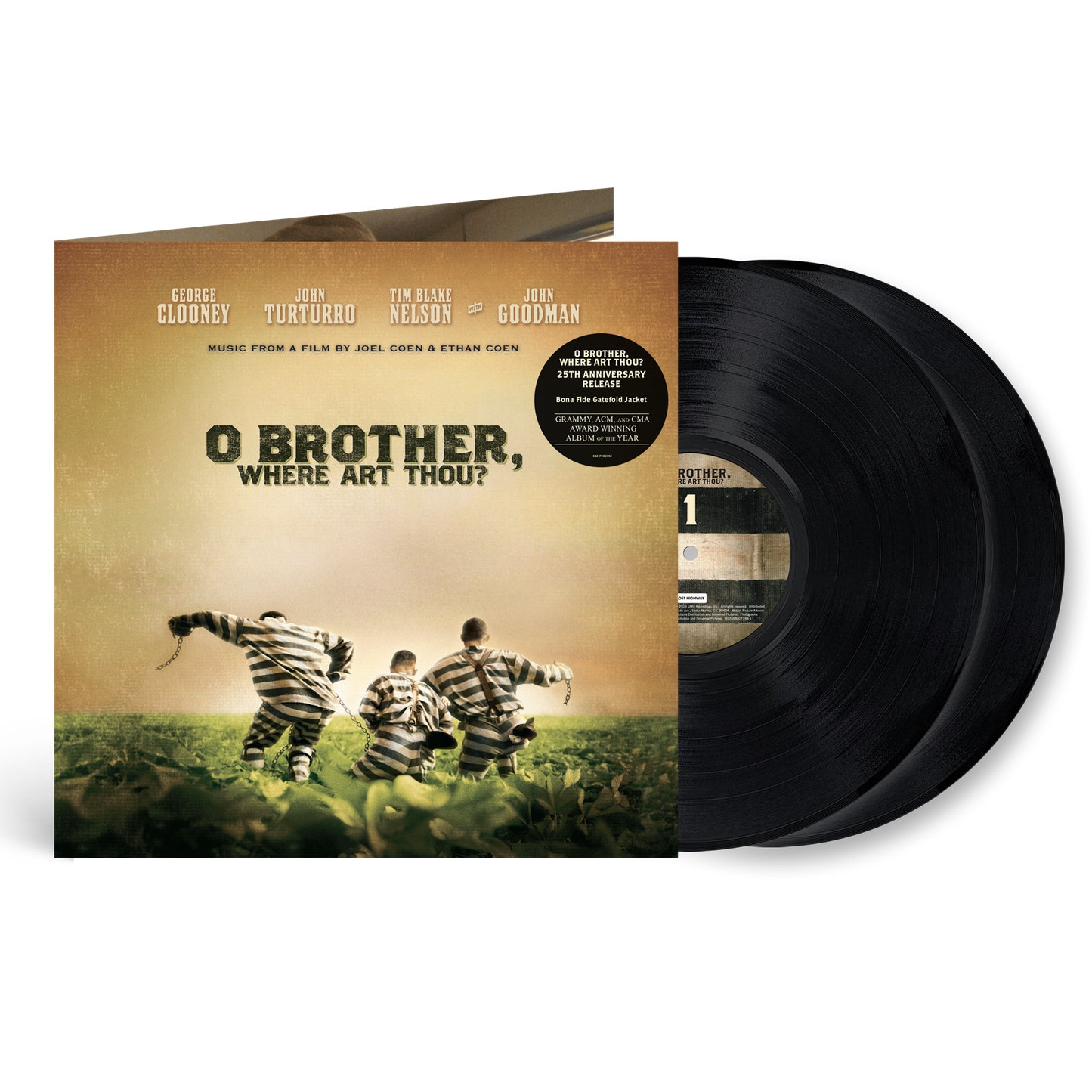 [PRE-ORDER] Various - O Brother, Where Art Thou? (Original Motion Picture Soundtrack) (25th Anniversary) [Release Date: 02/20/2025] [Vinyl]