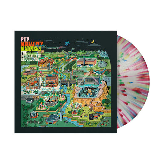 [PRE-ORDER] PUP - Megacity Madness (The Official Live Recordings) [Multicolor Splatter Vinyl] [Release Date: 03/13/2026] [Vinyl]