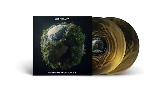 [PRE-ORDER] Wiz Khalifa - Kush & Orange Juice 2 [Black & Gold Vinyl] [Release Date: 02/27/2026]